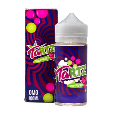 Strawberry by Tartz E-Liquid with packaging