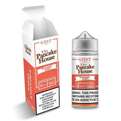 Pineapple Peach by Pancake House E-Liquid with Packaging