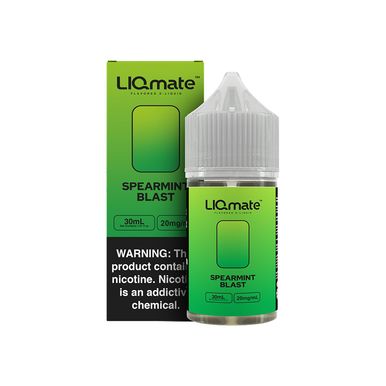 Spearmint Blast 7Daze Liqmate Series Salts 30mL 20mg bottle with packaging