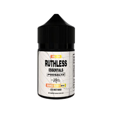 Mango Burst On Ice Ruthless Essentials Salts 60mL bottle