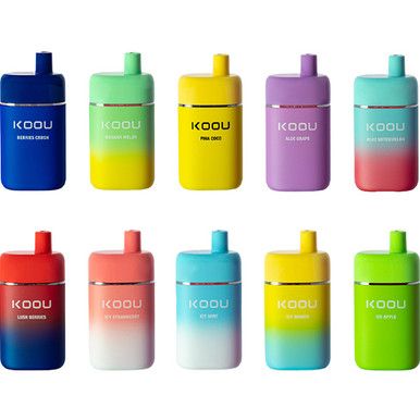 Koou Ultra | 5000 puffs |  12mL | 5% Group Photo