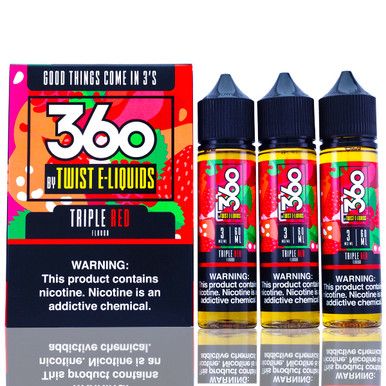Triple Red by 360 Twist E-Liquid thumbnail