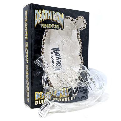 Death Row Records (Water Pipe) DRBB0001 6" Knuckle Blunt Bubbler with packaging