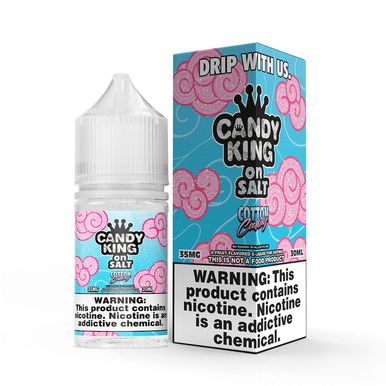 Cotton Candy Candy King Salts 30mL with packaging