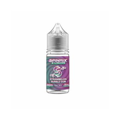 Strawmelon Bubble Gum Spinmix Salts 30mL bottle
