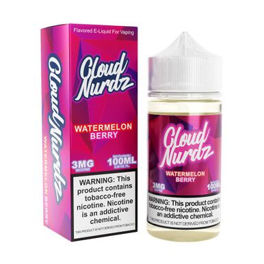 Watermelon Berry Cloud Nurdz TFN 100mL with packaging