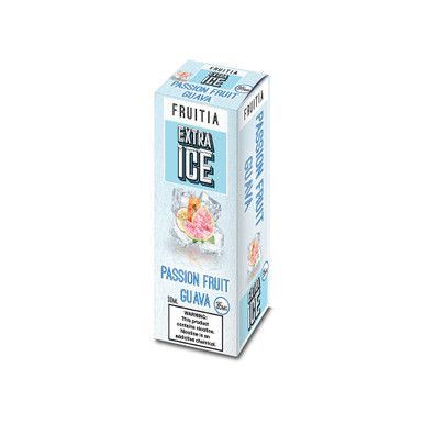 Passion Fruit Guava Fruitia Salts 30mL packaging