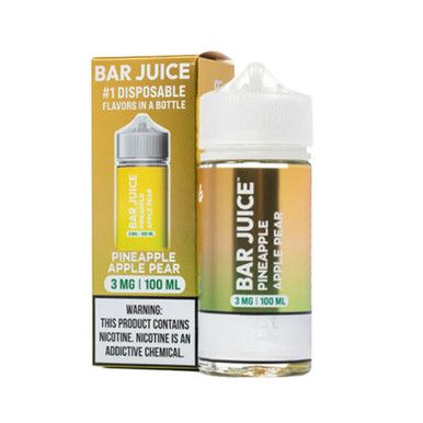 Pineapple Apple Pear Bar Juice BJ30000 100mL with packaging