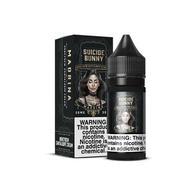 Madrina Suicide Bunny Salts 30mL with packaging