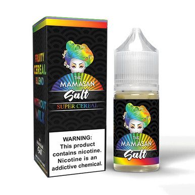 Super Cereal The Mamasan Salts 30mL with Packaging