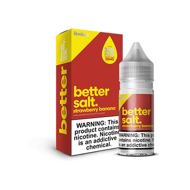 Strawberry Banana Vapetasia Better Salt Salts 30mL with packaging