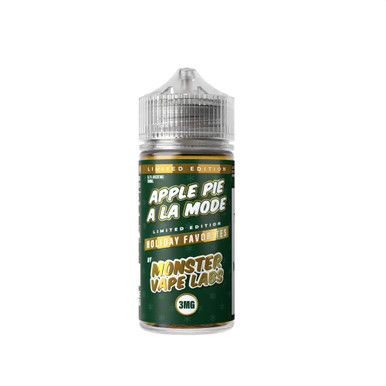 Apple Pie A La Mode Jam Monster Holiday Series 100mL bottle