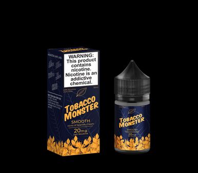 Smooth by Tobacco Monster Salt Series 30mL with packaging