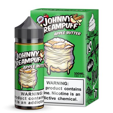 Apple Butter by Tinted Brew – Johnny Creampuff TF-Nic Series 100mL with Packaging