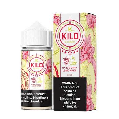 Raspberry Lemonade Kilo Revival 100mL with packaging