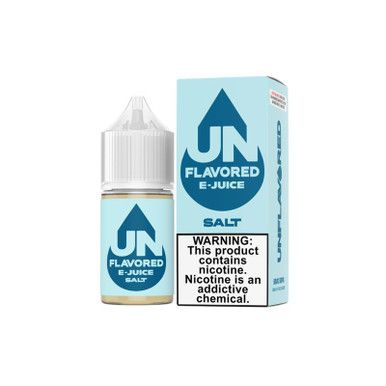 Unflavored E Juice (LIQ Salt) (30mL) with packaging