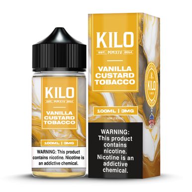 Vanilla Custard Tobacco Kilo 100mL thumbnail