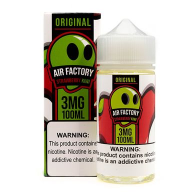 Strawberry Kiwi by AIR FACTORY ORIGINAL 100mL eLiquid with Packaging