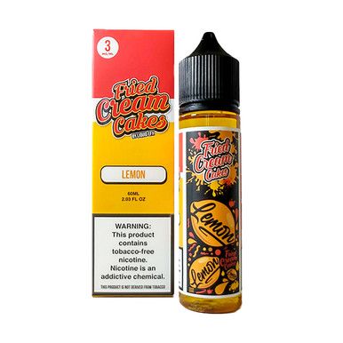 Liquid EFX Fried Cream Cakes TFN 60mL Lemon with Packaging