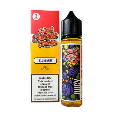Blueberry by Fried Cream Cakes TFN E-Liquid with Packaging