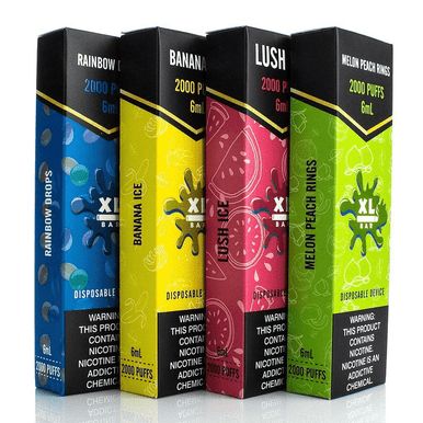 XL Bar Disposable 2000 Puffs 6mL Group Photo