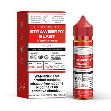 Strawberry Blast BSX Vapor 60mL thumbnail