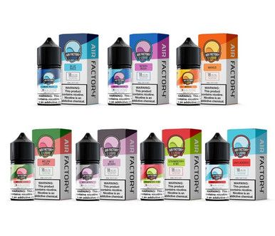 Vanilla Crumble Air Factory Salts 30mL