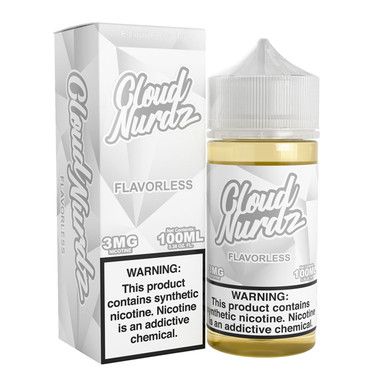 Flavorless Cloud Nurdz TFN 100mL with packaging
