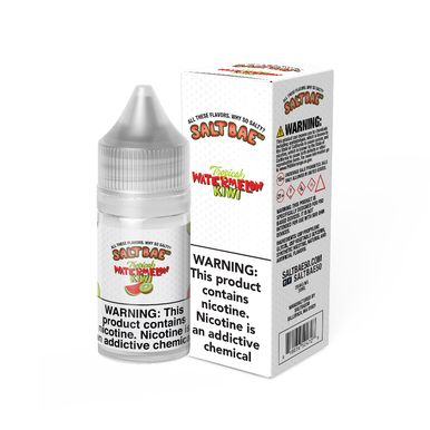 Tropical Watermelon Kiwi Salt Bae 50 Salts 30mL with packaging