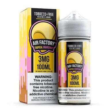 Tropical Grapefruit by Air Factory Tobacco-Free Nicotine Nicotine E-Liquid with Packaging