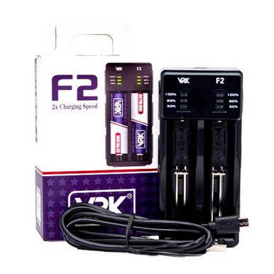 VRK F2 Smart Charger (2-Bay) thumbnail