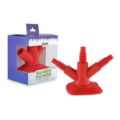 Ooze Banger Hanger Scarlet with packaging