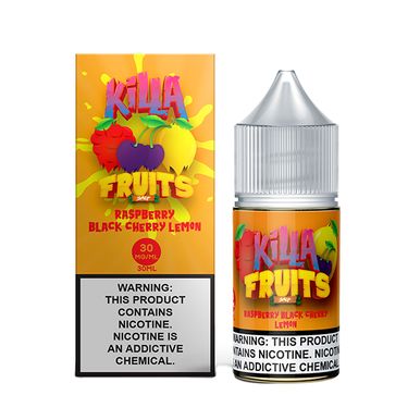 Raspberry Black Cherry Lemon by Killa Fruits Salts Series 30mL with packaging