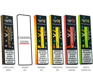 Fog X Disposable E-Cigs | 300 Puffs thumbnail