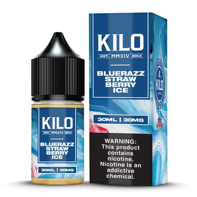 Bluerazz Strawberry Ice Kilo Salts 30mL thumbnail
