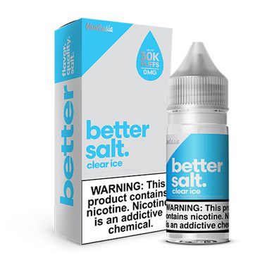 Clear Ice Vapetasia Better Salt Series Salts 30mL with packaging