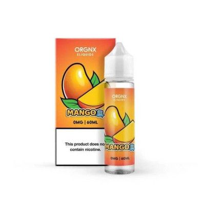 Mango Ice By ORGNX E-Liquid with packaging
