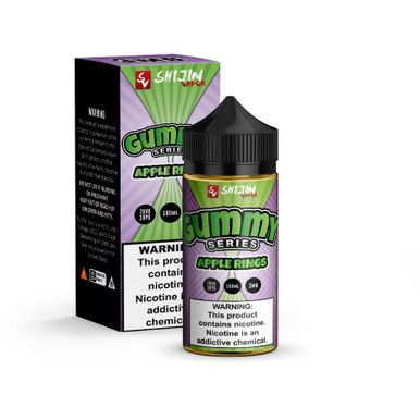 Apple Rings by Shijin Vapor Gummy E-Liquid with Packaging
