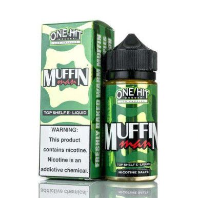 Muffin Man by One Hit Wonder TF-Nic 100mL Series with Packaging