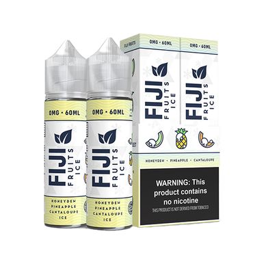 Honeydew Pineapple Cantaloupe Tinted Brew Fiji Fruits Iced Series 60mL 2-Pack with packaging