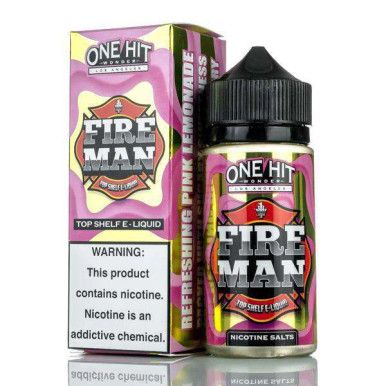 Fire Man by One Hit Wonder TF-Nic 100mL Series with Packaging