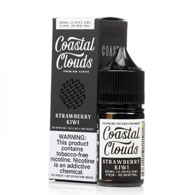 Strawberry Kiwi by Coastal Clouds Salt TFN E- Liquid with Packaging