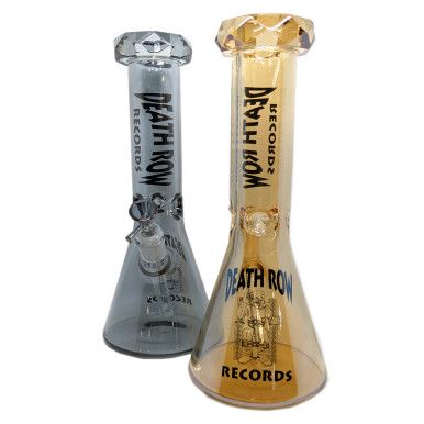 Death Row Records (Water Pipe) DRWP0007-0008 12" Electro Plated Beaker with 14mm Bowl group photo