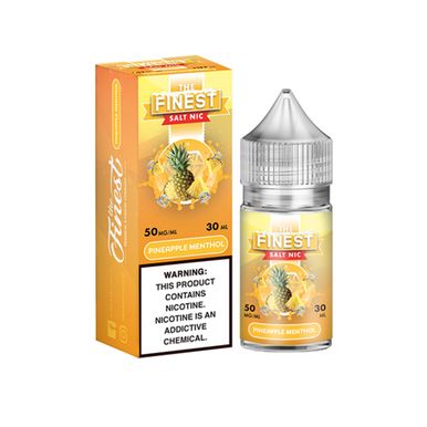 Pineapple Menthol by Finest SaltNic E-Liquid with Packaging