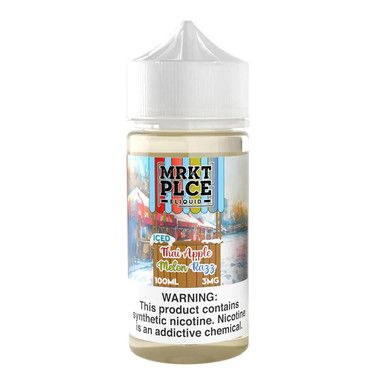 Iced Thai Apple Melon Razz  MRKT PLCE 100mL bottle