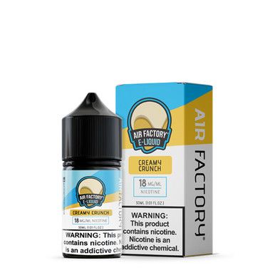 Creamy Crunch Air Factory Salts 30mL with Packaging