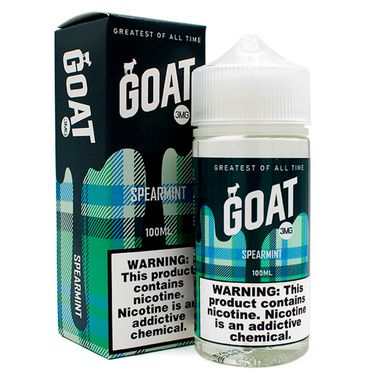 Spearmint Goat 100mL with Packaging