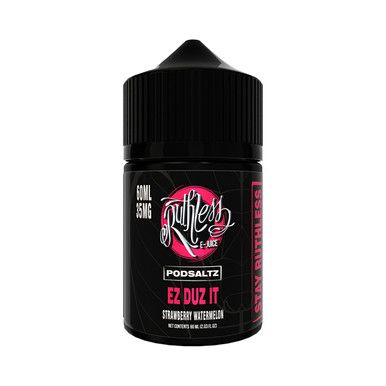 EZ Duz It Ruthless Salts 60mL bottle