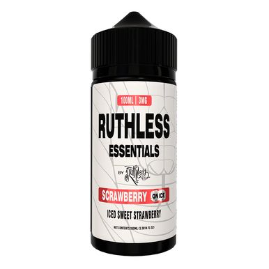 Scrawbrrry On Ice Ruthless Essentials 100mL bottle