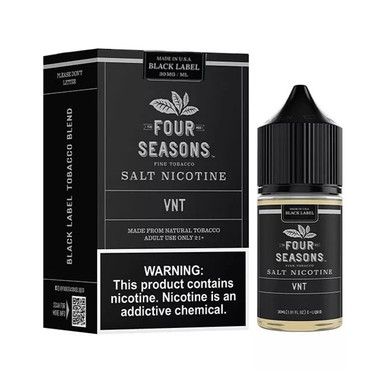 VNT Four Seasons Salts 30mL with packaging